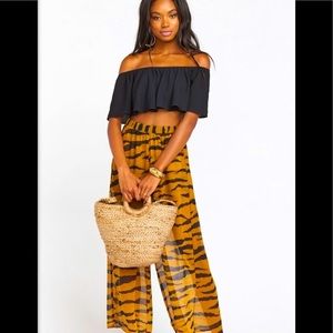 NWT Show me your mumu tiger pants